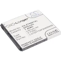 123accu ZTE Li3720T42P3h605656 accu (2000 mAh, huismerk)
