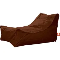 Whoober loungestoel zitzak "Bali" outdoor licht bruin - Wasbaar - Geschikt voor buiten