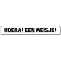 Miko Spandoek - Hoera! Een meisje! -150x20cm
