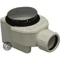 Plieger douchebaksifon m. plug 52mm 40mm klemaansluiting chroom