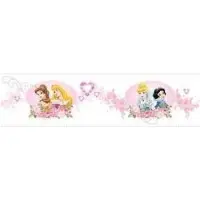 Decofun Princess behangrand Jewelled garden