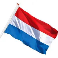 Dokkumer Vlaggen Centrale Vlag Nederland 200x300cm Spun-Poly Multi multi Polyester Dokkumer Vlaggen