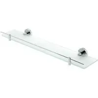 Eastbrook Genoa messing glazen planchet met rand chroom
