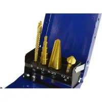 HBM Machines HBM 4 Delige TIN Plaatborenset met HEX aansluiting