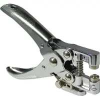 Kw-Trio Professionele Oogjes Tang - stevig hechten - documenten - leer - met 250st. 3.2mm oogjes