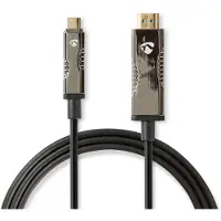Nedis USB C naar HDMI kabel | | 50 meter (4K@60Hz, Metaal, Verguld)