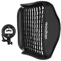 Godox S2-type Bracket Bowens + Softbox 60x60cm + Grid