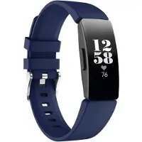IMoshion Siliconen bandje voor de Fitbit Inspire - Donkerblauw