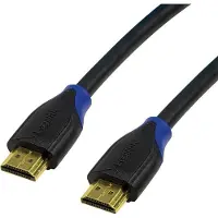 Logilink HDMI Aansluitkabel HDMI-A-stekker, HDMI-A-stekker 15.00 m Zwart CH0067 4K UHD, Audio Return Channel (ARC), Vergulde steekcontacten HDMI-kabel