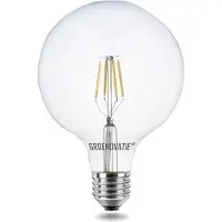 Groenovatie E27 LED Filament Globelamp 4W Warm Wit Dimbaar 125mm .