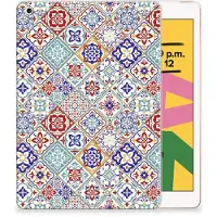 B2Ctelecom Apple iPad 10.2 | iPad 10.2 (2020) | 10.2 (2021) Tablet Back Cover Tiles Color