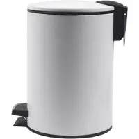 Lisomme Megan prullenbak wit - 3 liter