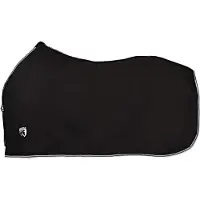 Horka zweetdeken voor paard fleece zwart