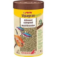 Sera Vipagran Nature - Hoofdvoeder van zacht granulaat met 4% insectenmeel - 250 ml