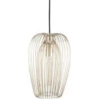 Leitmotiv Lucid Large Lamp - Hanglamp - Ijzer - Ø30 x 45 cm - Goudkleurig