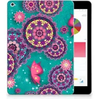 B2Ctelecom Apple iPad 9.7 2018 | 2017 Tablethoes Cirkels en Vlinders
