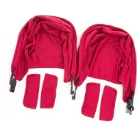 Baby Monsters kinderwagenkap Easy Twin Color Pack bordeaux
