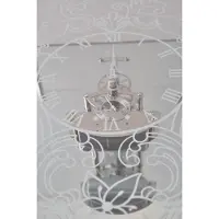 Nextime Fantome - Klok - Rechthoekig - Glas - 10x25 cm - Helder