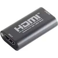 S-Impuls HDMI-verlenger, metalen behuizing, 4K60Hz