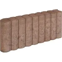Gardenlux 5 stuks! Rondo palissadeb bruin 8x25x50 cm