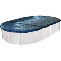 Interline Winter - Afdekzeil - 975 x 490 cm - Ovaal