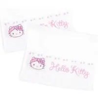 Vervaco - Handdoek kit - Hello Kitty in de badkamer set van 2 - PN-0148215 - Borduren - Borduurpakket - Borduurpakket volwassenen - Borduurpakket kind