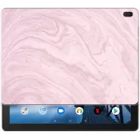 B2Ctelecom Lenovo Tab E10 Tablet Back Cover Marble Pink - Origineel Cadeau Vriendin