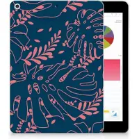 B2Ctelecom Apple iPad 9.7 2018 | 2017 Siliconen Hoesje Palm Leaves