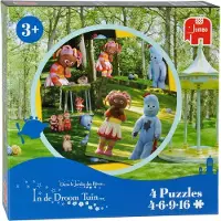 Jumbo In de Droomtuin, 4 in 1 puzzel