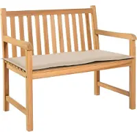 vidaXL Tuinbankkussen 100x50x3 cm oxford stof crèmekleurig