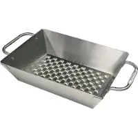 BROIL KING Wok Diep Inox Geperforeerd