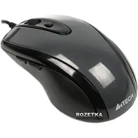 A4Tech N-708X Serie - Bedrade Optische Muis - Zwart - 1600 dpi
