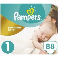 Pampers Premium Care Maat 1 - 88 Luiers