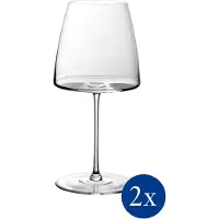 Villeroy & Boch - Metrochic- Rode wijnglas 0,82l s/2 NIEUW
