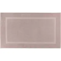 Casilin Badmat 60x100cm Una - Waterabsorberende Badkamermat - Wasbaar en Sneldrogend - Voor Douche en Bad - 100% Katoen - Rechthoek - Roze