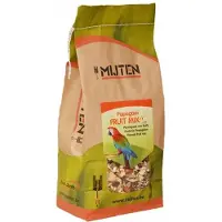 Mijten Papegaaienvoer Fruitmix - Complete Voeding Grote Parkieten Papegaaien - Vogelvoer met Fruit - 1.5kg