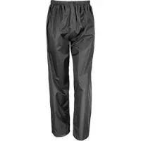 Result Kids - Regenbroek - 5-6 Jaar - Zwart - Small
