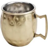 COSY&TRENDY MINI MOSCOW MUG S4 6X4X5CM GOUD GEHAMERD