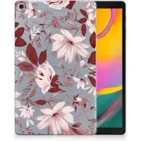 B2Ctelecom Tablethoes Samsung Galaxy Tab A 10.1 (2019) Watercolor Flowers