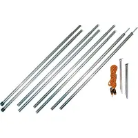 Eurotrail Luifelset Aluminium 150cm - 3 delig - 2 stuks