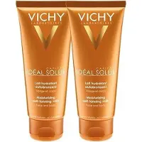 VICHY Ideal Soleil Zelfbruinende Melk Gezicht en Lichaam - 2x100ml