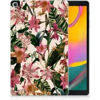 B2Ctelecom Samsung Galaxy Tab A 10.1 (2019) Siliconen Hoesje Flowers