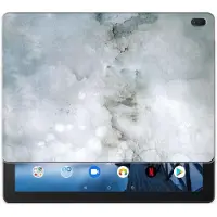 B2Ctelecom Tablethoes Lenovo Tab E10 Painting Grey
