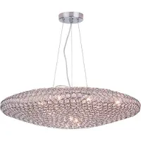 Linea Verdace Hanglamp Treasure Ø67cm - crystal - 9x40w G9