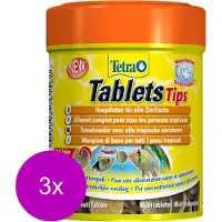 Tetra Tips Voedertabletten - Vissenvoer - 3 x 165 stuks