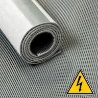 Ivol VDE loper / hoogspanningsloper / isolatiemat - 4,5 mm 50 Kv - Breedte 120 cm - Per strekkende meter