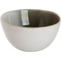 Palmer Schaal Nordic 15 cm 90 cl Wit Groen Stoneware 1 stuk(s)