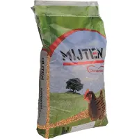 Mijten Kippenvoer - Volledig Pluimveevoer - Kippenkorrel Kippenbrok - Complete Voeding Legkippen Scharrelkippen - 20kg