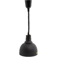 CombiSteel Professionele Horeca Warmhoudlamp - Verstelbaar- Zwart – Ø240mm.