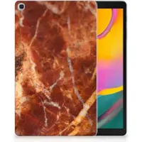 B2Ctelecom Samsung Galaxy Tab A 10.1 (2019) Tablet Back Cover Marmer Bruin